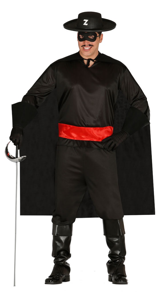 COSTUME ZORRO GIUSTIZIERO